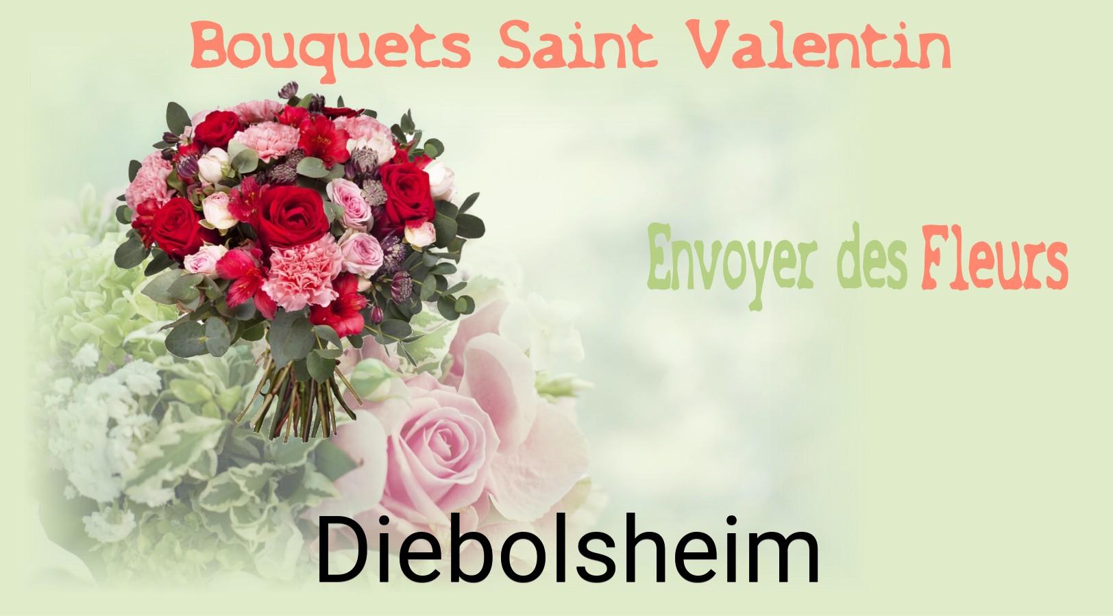 Roses de Saint-Valentin livrées à Diebolsheim